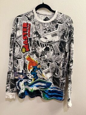 Original Gravity Master Comics Long Sleeve Tee Medium